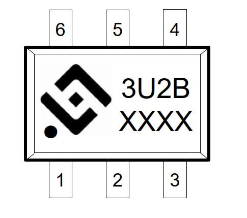 HY2113-UB2B 一保芯片 封装图