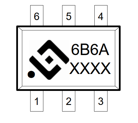HY2116-BB6A 一保芯片 封装图