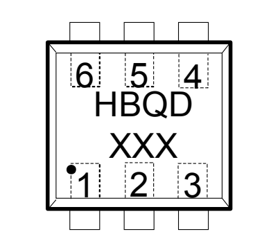 HY2510BQ-H2D 一保芯片 封装图
