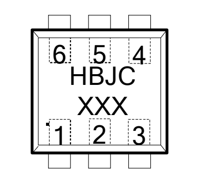 HY2510BJ-H2C 一保芯片 封装图