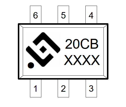 HY2120-CB 一保芯片 封装图