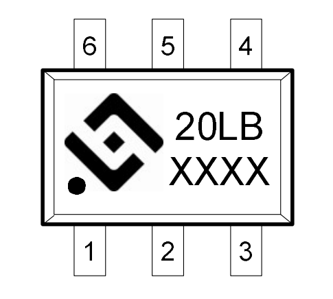 HY2120-LB 一保芯片 封装图
