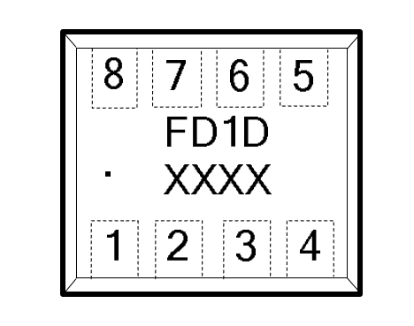 HY2141-DA1D 二保芯片 封装图