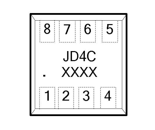 HY2142-DJ4C 二保芯片 封装图