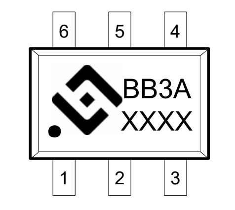 HY2213-BB3A 均衡芯片 封装图
