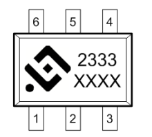 HY2333 LDO 封装图