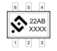 HY2122-AB1B 一保芯片 封装图